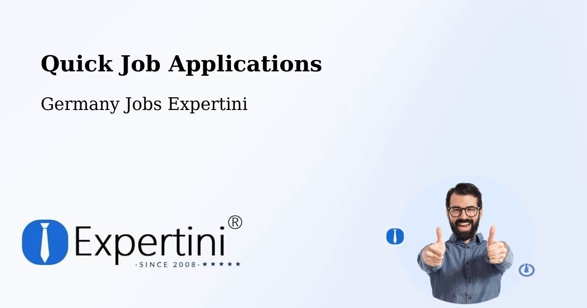 Quick Job Applications - Germany Jobs Expertini