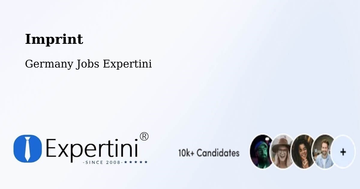 Imprint – Kleinostheim - Germany Jobs Expertini